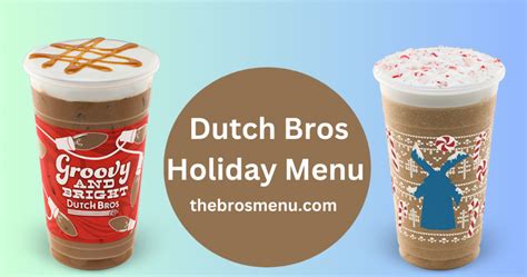 Dutch Bros Holiday Drinks Updated January 2025