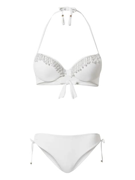 Twinset Beaded Triangle Bikini Set ModeSens
