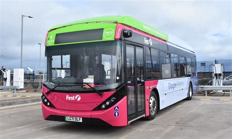 First Glasgow Alexander Dennis BYD Enviro 200 EV Electric Flickr