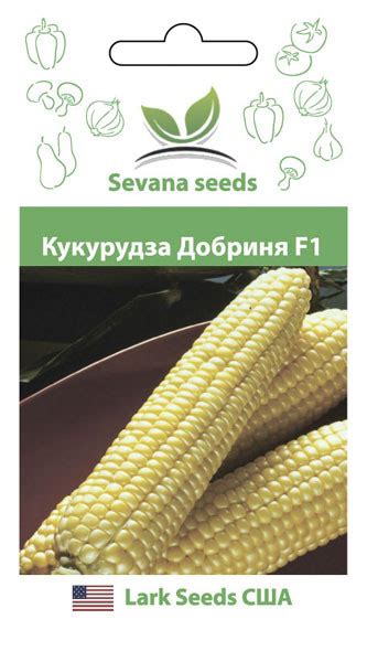 Семена сладкой кукурузы Добрыня F1 в Киеве с доставкой по Украине.