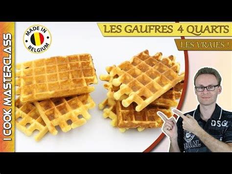 Les V Ritables Gaufres Quatre Quarts La Meilleure Recette