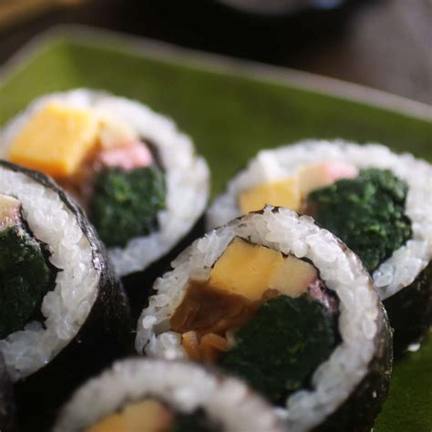 Futomaki Roll Traditional Japanese Recipe Flavors