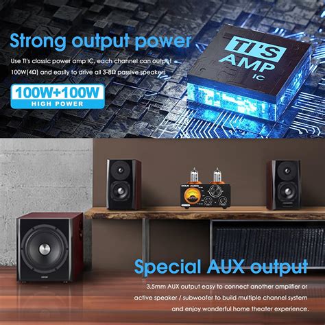 Douk Audio Douk Audio ST-01 PRO Bluetooth 5.0 Power Amplifier India | Ubuy