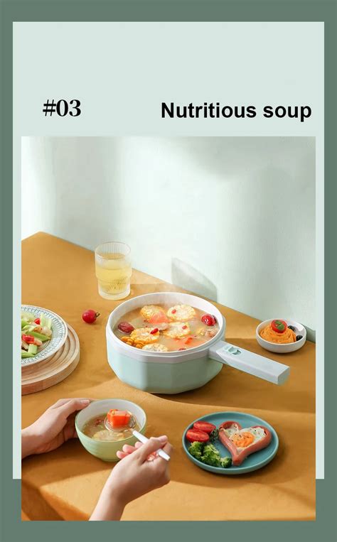 Single Double Layer Hot Pot Rice Cookers Non Stick Pan For Home Dormitory V Multifunction