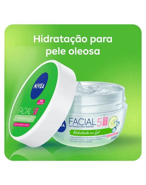 Gel Hidratante Facial G Nivea Fitarvida Farm Cia De Manipula O