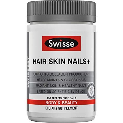 Swisse Ultiboost Hair Skin Nails Supplement Premium Beauty