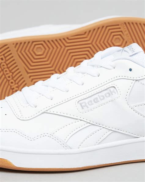 Shop Reebok Court Advance Shoes In Ftwr Whitecold Grey 2reebok Rubber