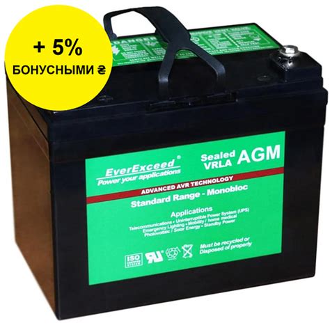 Купить Аккумулятор EverExceed ST-1235, цена 5000.80 ₴ — Prom.ua (ID ...