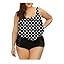 Sovoyontee Women Plus Size Ruffles High Waisted Swimsuit Bikini Sets Bathing Suit Clothing