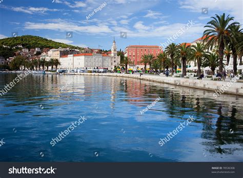 scenic waterfront split croatia stock photo  shutterstock