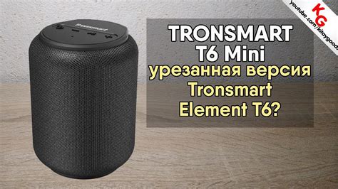 🔊 Tronsmart Element T6 Mini - урезанная версия блютуз колонки Tronsmart ...