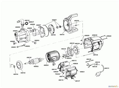 AL KO Wassertechnik Oberflächenpumpen Jet 1000 MC Ersatzteile online kaufen