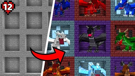 I Trapped Every Dragon In Minecraft Hardcore YouTube