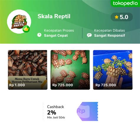 Toko Skala Reptil Online Produk Lengkap Harga Terbaik Tokopedia