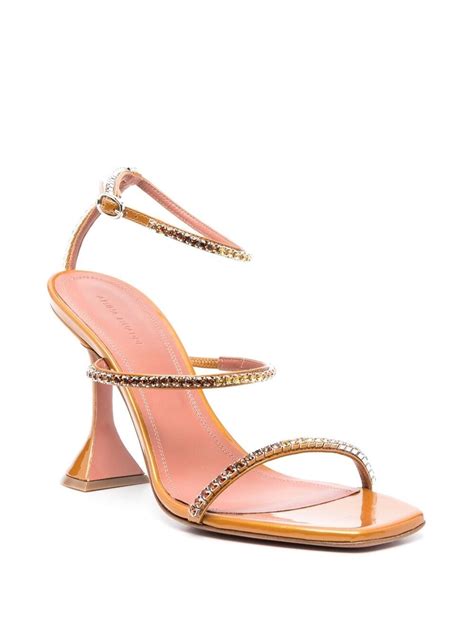 Gilda Crystal Embellished Sandals Amina Muaddi Eraldo