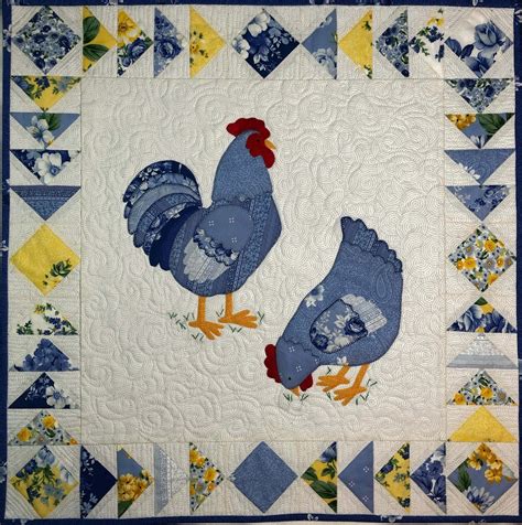 15 Chicken Quilt Pattern Ideas Youll Love