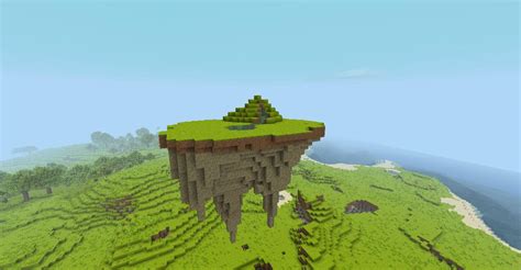 How To Build A Floating Island Minecraft