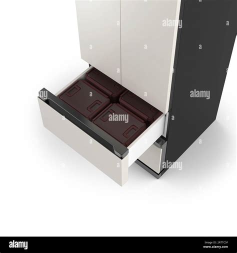 3d Graphic Concept Of Kimchi Refrigerators Refriger For Korean