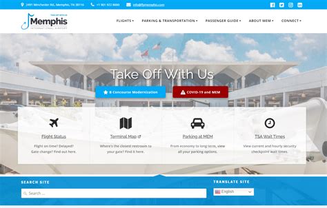 Memphis International Airport launches redesigned flymemphis.com ...
