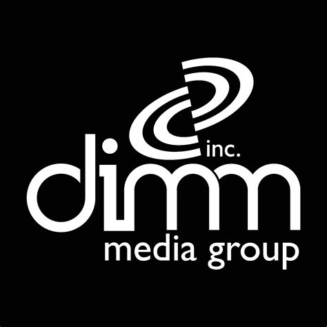 Dimm Media Group Inc White Logo Vector Ai Png Svg Eps Free Download