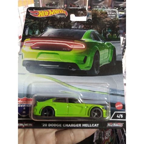 Hot Wheels Premium Dodge Charger Hellcat Shopee Philippines