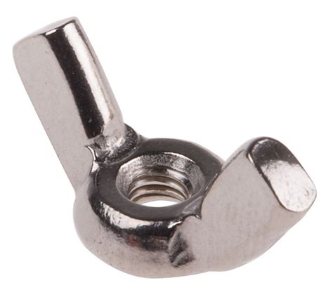 18mm Plain Stainless Steel Wingnut M3 A4 316 RS Components Vietnam