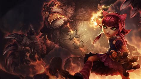 League Of Legends Annie Uhd 4k Wallpaper Pixelz