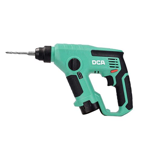 DCA ADZC13 BK Cordless 3-Modes SDS Plus Rotary Hammer 12V Kit Set ...