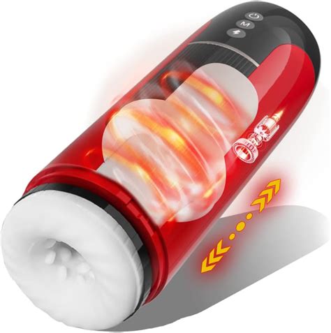 Amazon Thrusting Male Masturbator Cup Waterproof Automatic Male Sex Toy With 7 Telescopic