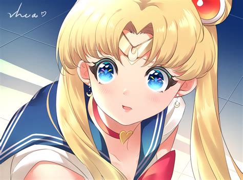 Safebooru Girl Bangs Bishoujo Senshi Sailor Moon Blonde Hair Blue