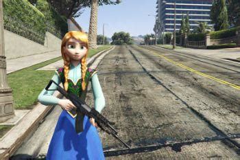 Anna Of Arendelle Frozen Add On Ped GTA5 Mods