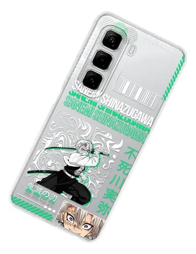 Funda Para Infinix Sanemi Anime Case Demon Slayer Anticaidas Sanemi Shinazugawa Hot i Envío