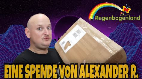 Eine Tolle Spende Von Alexander R YouTube