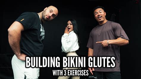 Building Bikini Glutes With Just Exercises Youtube