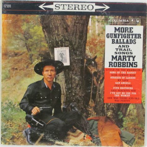 Marty Robbins – More Gunfighter Ballads And Trail Songs (Vinyl) - Discogs