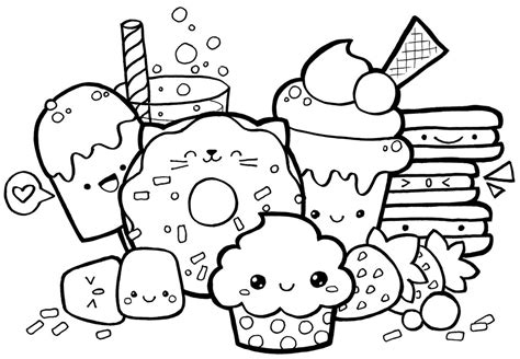 Desenhos De Comidas Para Colorir E Imprimir - Desenhos de Comidas para colorir - Desenhos Imprimir