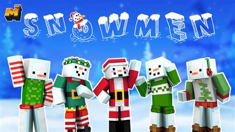 Snowmen By Mineplex Minecraft Skin Pack Minecraft Bedrock Marketplace Explorer