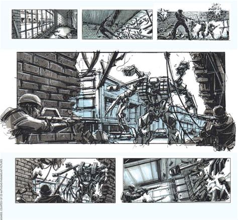 Storyboards From Ten Popular Films Twistedsifter