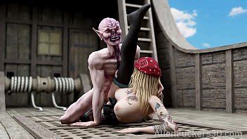 Pirate Girl Fucked By Alien Creature 3D Hentai XNXX
