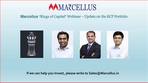 Marcellus Kings Of Capital Webinar Update On The KCP Portfolio