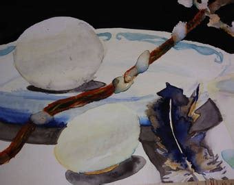 Pussy Willow Branch Etsy