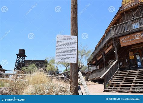 Goldfield Ghost Town Arizona Usa Editorial Photo Image Of Arizona Rush 280218616