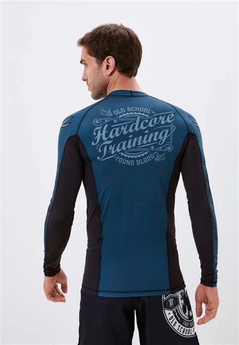 Рашгард Hardcore Training Wolf Rashguard L S цвет мультиколор