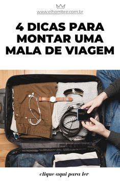 Dicas Para Montar Uma Mala De Viagem