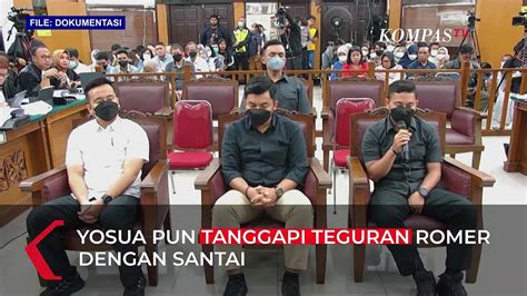 Terungkap Adzan Romer Sebut Lihat Brigadir Yosua Todongkan Senjata Ke