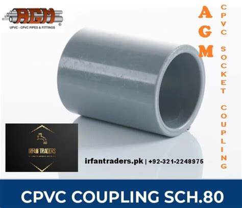 Agm Cpvc Socket Coupling Sch Hot Water Irfan Traders