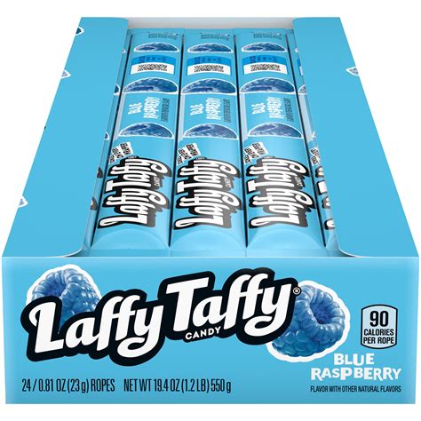 Laffy Taffy Blue Raspberry Rope 81 Oz All City Candy