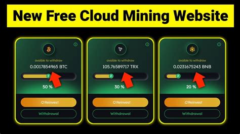 Earn 10 Daily Without Investment New Free Cloud Mining Website