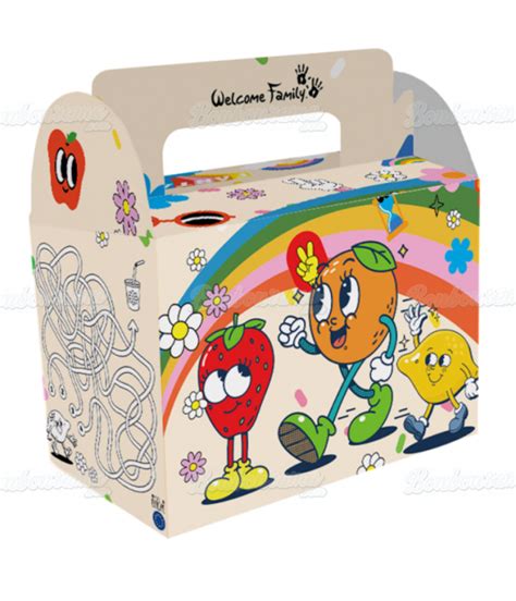 Boîte Menu Enfant Surprise Neige vendue en gros pack de 50 unités