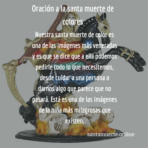 Oración a la santa muerte para la abundancia Oración para casos